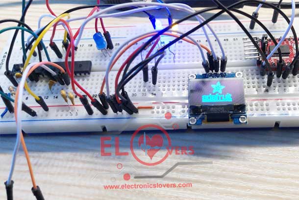 Interacting with an OLED Display via an I2C Bus system | Diy Project