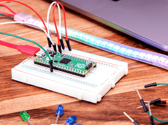 How to Interface RGB LED with the Raspberry Pi Pico Board