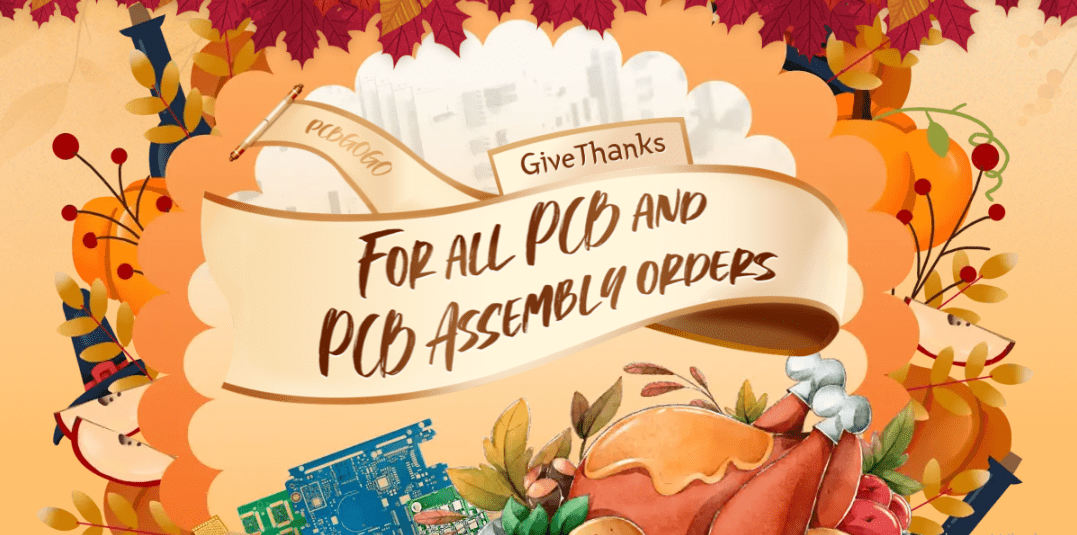 PCBGOGO- Thanks Giving Promo 2022